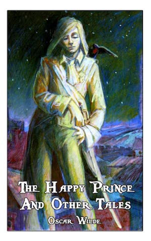 oscar wild book cover, picture of women from 1900, with stars in background